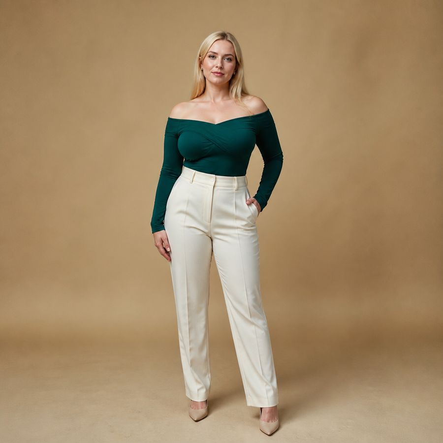 Off-Shoulder Jersey Top