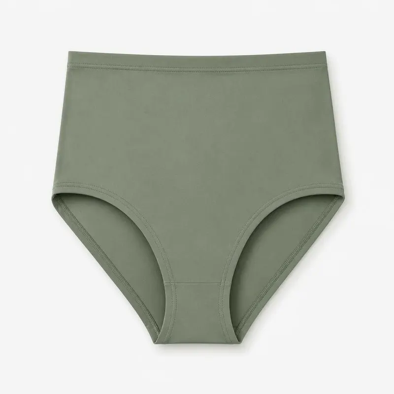 Sage High-Waist Brief